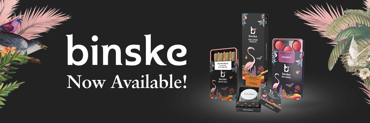 Binske now available at colorado recreational livwell dispensaries