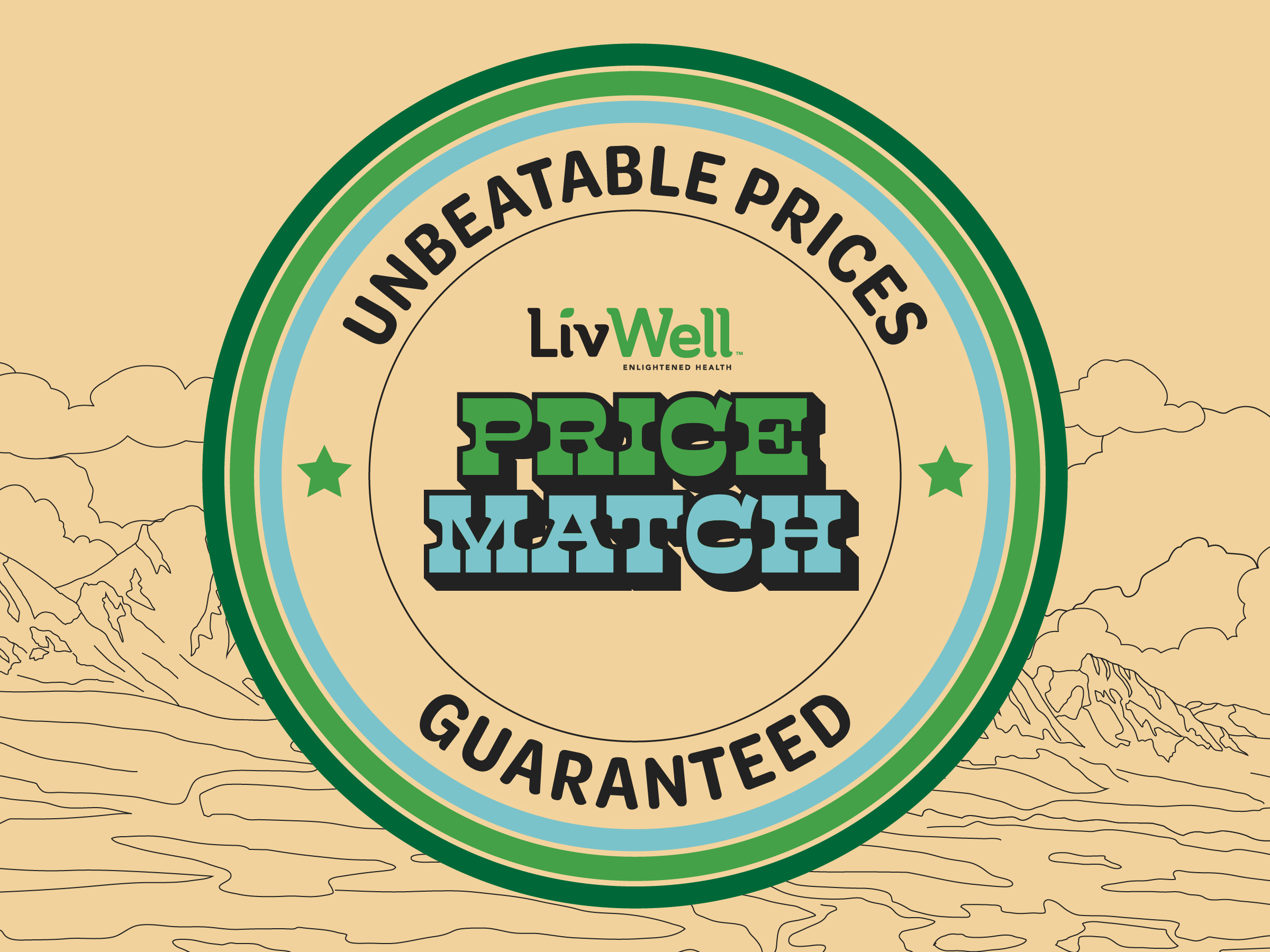 Unbeatable Prices LivWell Price Match Guaranteed