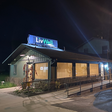 LivWell Cheboygan cannabis retail store exterior