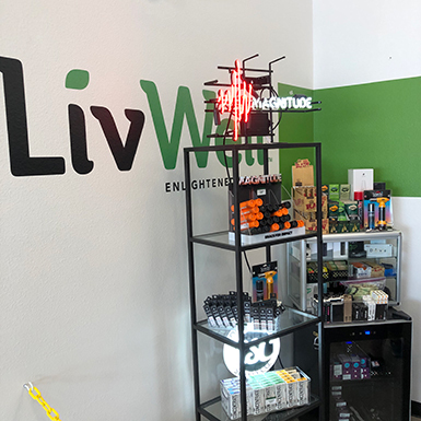 LivWell dispensary Aurora, CO interior