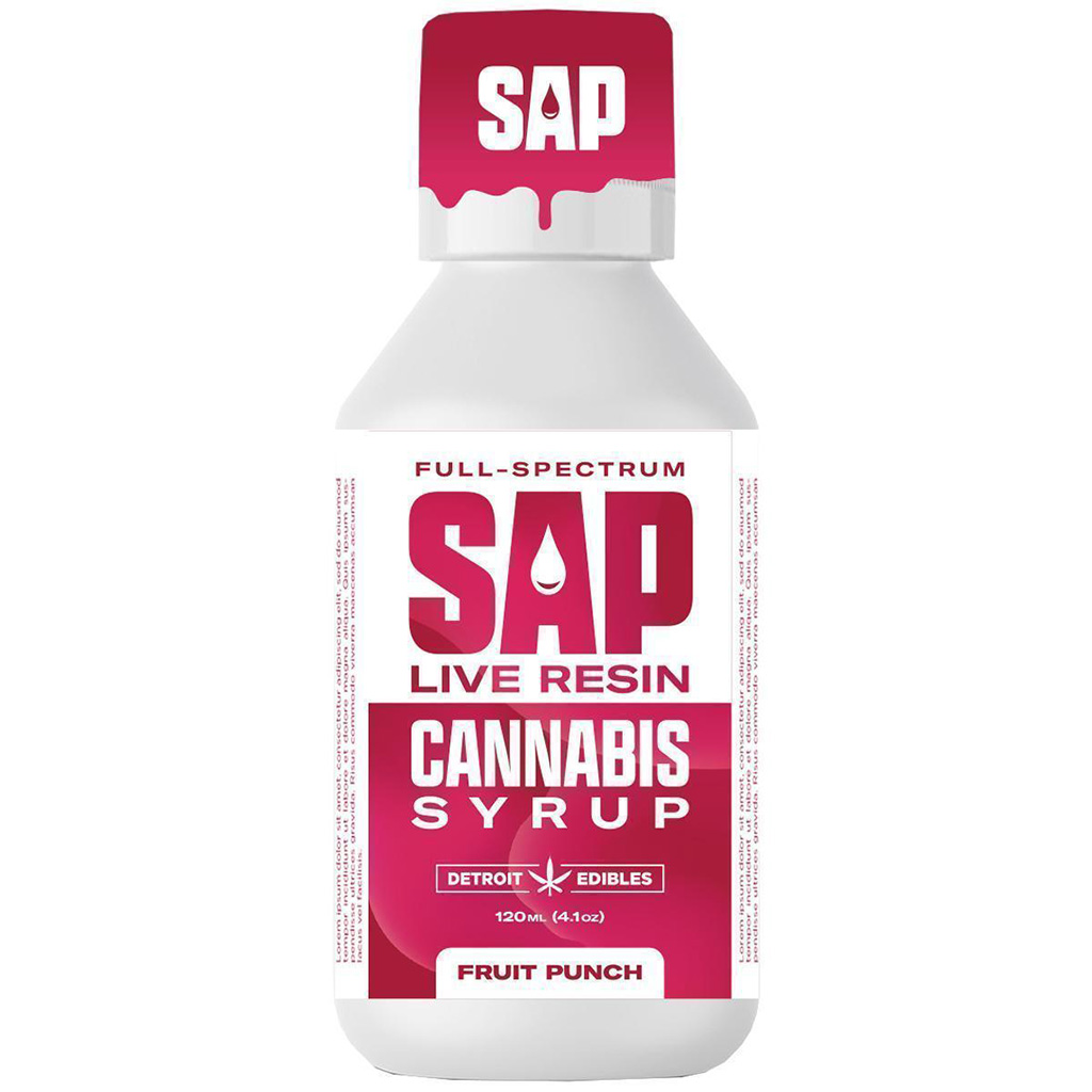 Detroit Edibles Sap Fruit Punch 200mg
