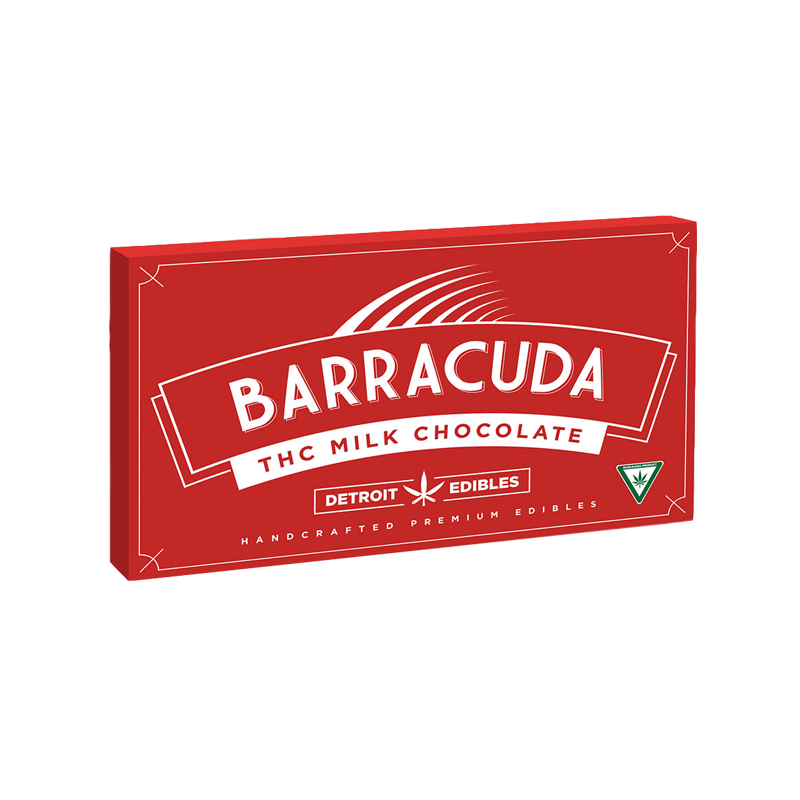 Detroit Edibles Barracuda Bar Milk Chocolate 200mg
