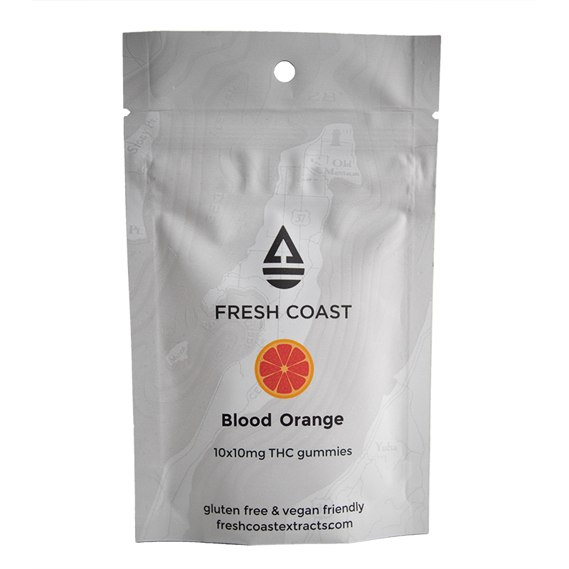 Fresh Coast Blood Orange Gummies 100mg