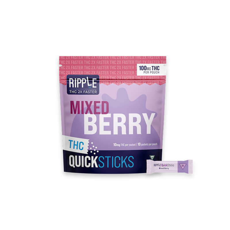 Ripple Quick Sticks Mixed Berry 100mg