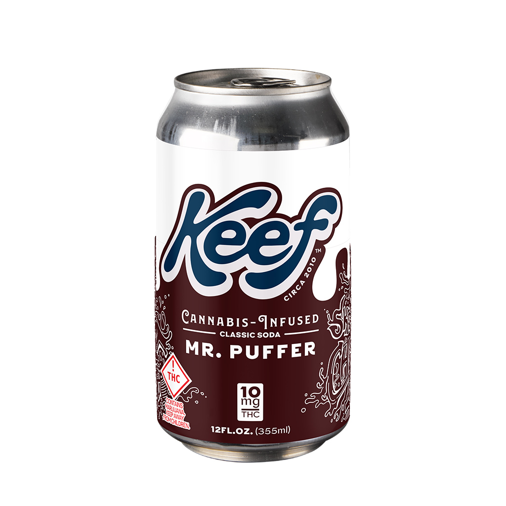 Keef Cola Mr. Puffer Cannabis infused Soda