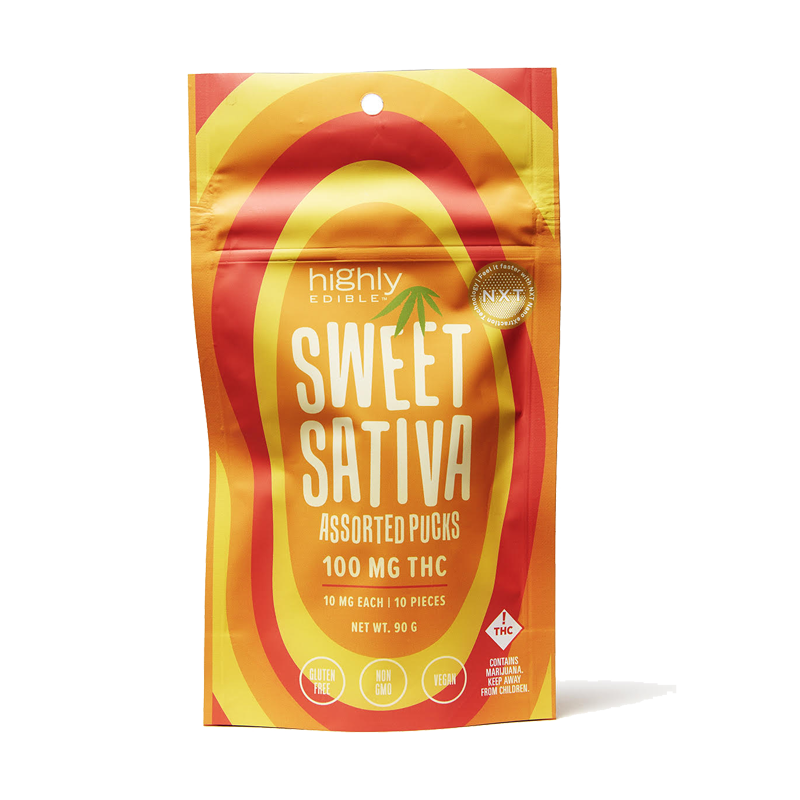 Cannapunch Highly Edible Sweet Sativa Pucks 100mg