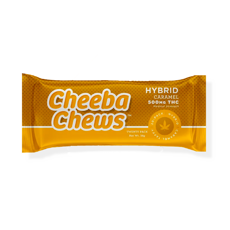 Cheeba Chew Hybrid 500mg Caramel