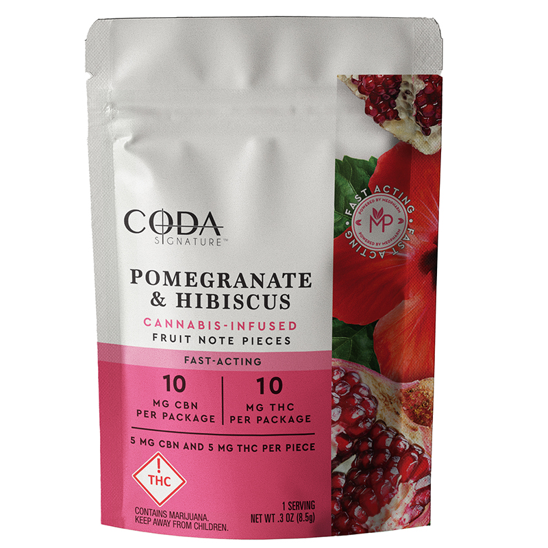 Coda Pomegranate + Hibiscus Fruit Notes 10mg