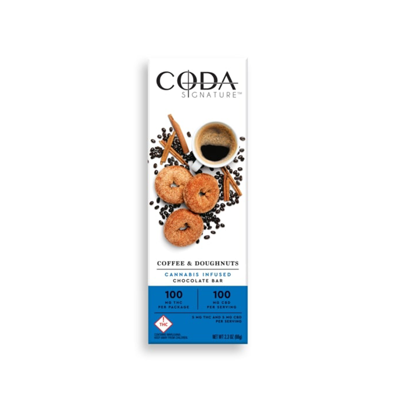 Coda Coffee & Doughnuts 1:1 100mg