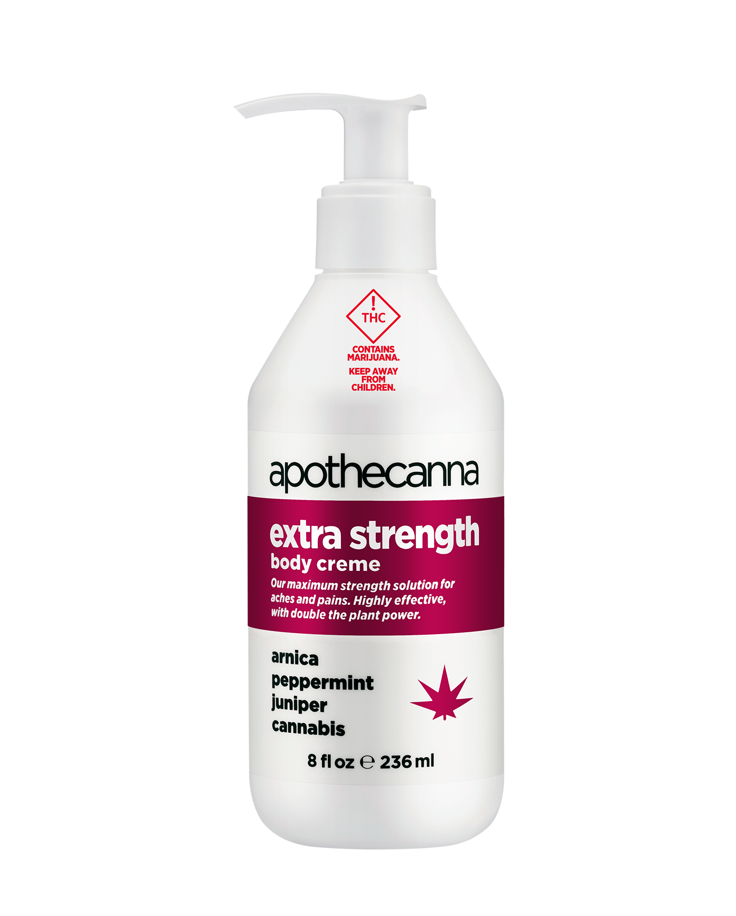 Apothecanna Extra Strength Relieving Creme 8oz