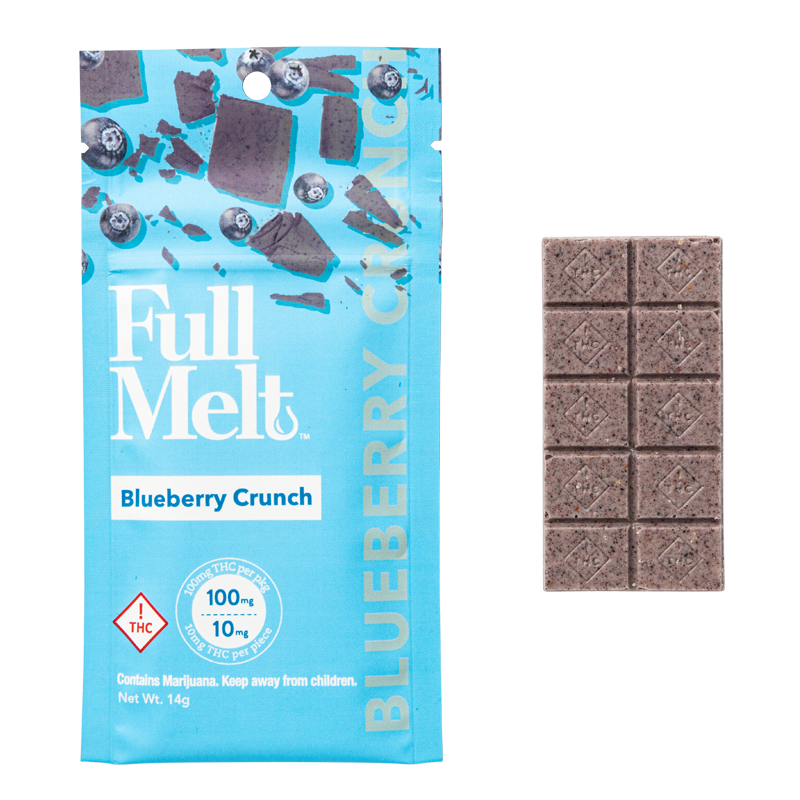 Full Melt Blueberry Crunch Bar Thc 100mg