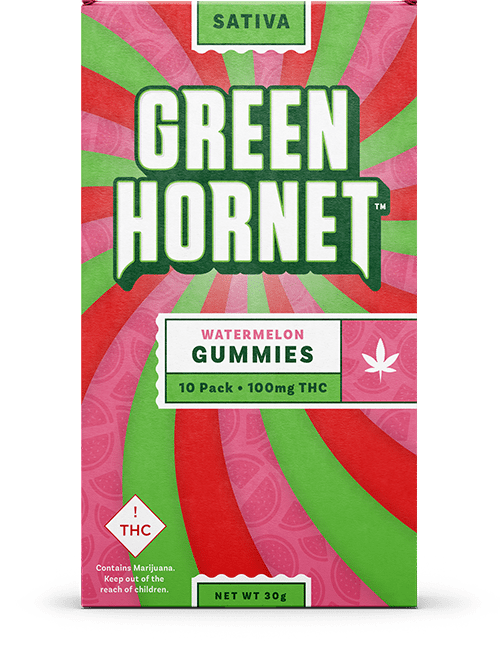 Cheeba Chew Green Hornet Watermelon Sativa 100mg