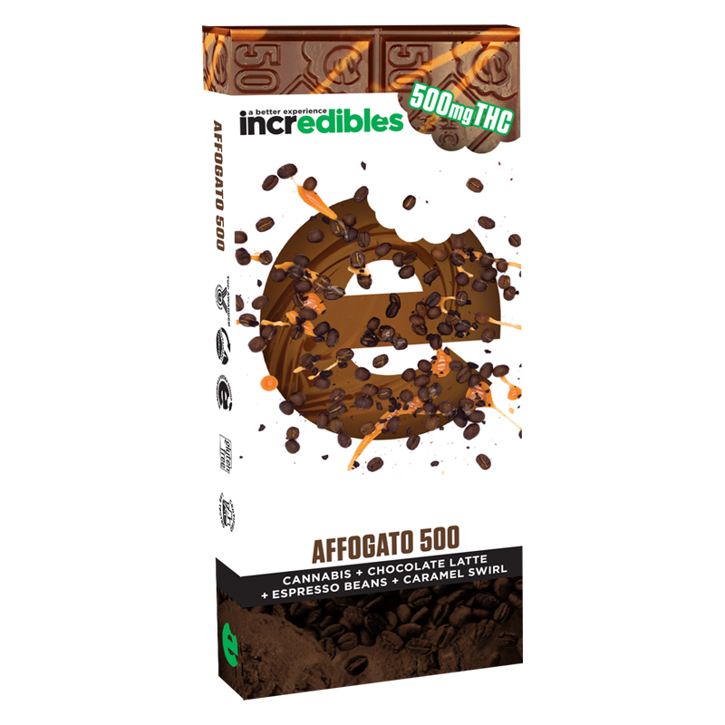 Incredibles Affogato Bar Chocolate 500mg