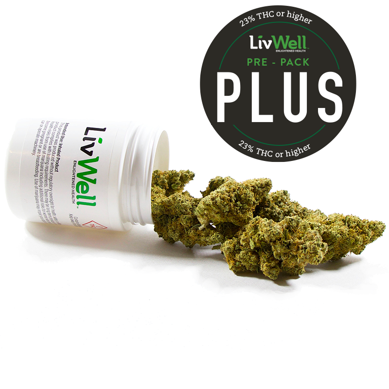 LivWell Pw 28g Indica Dominant Plus
