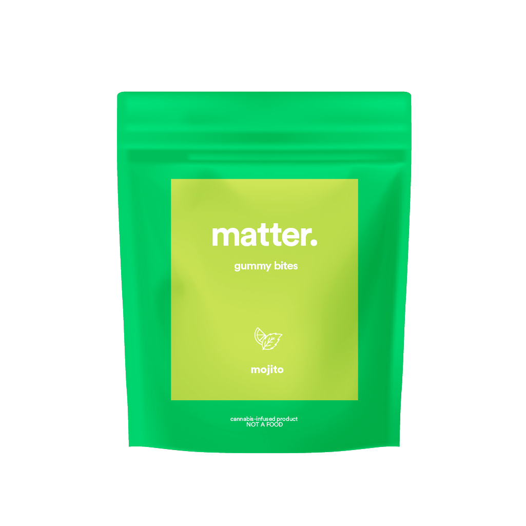 matter. mojito gummy bites packaging