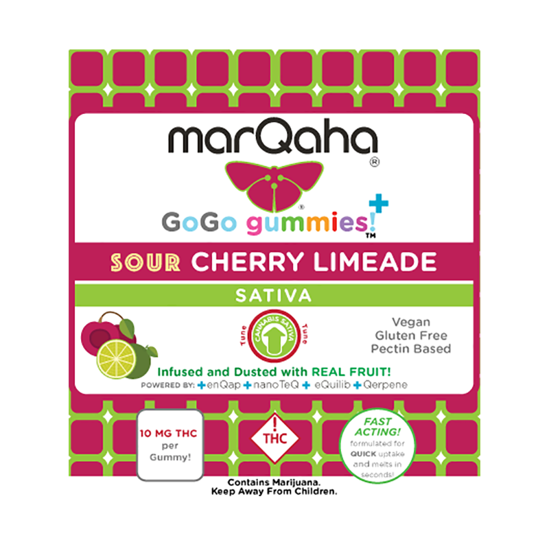Marqaha Cherry Limeade Gummy 100mg