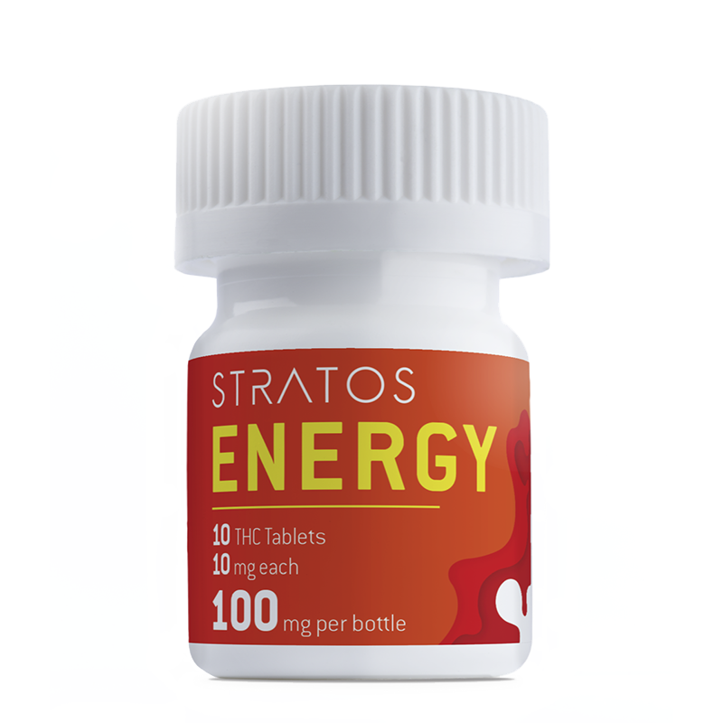Stratos Thc Energy Tablets 100mg