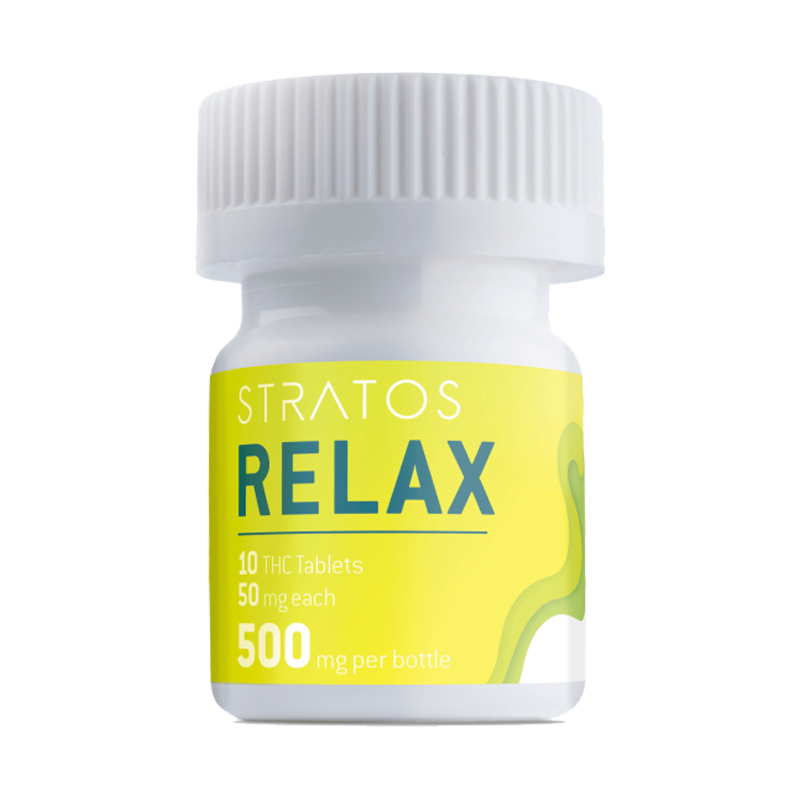 Stratos Thc Relax Tablets 500mg