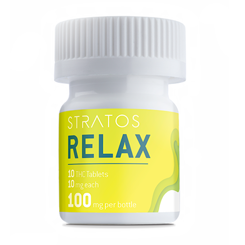 Stratos Thc Relax Tablets 100mg