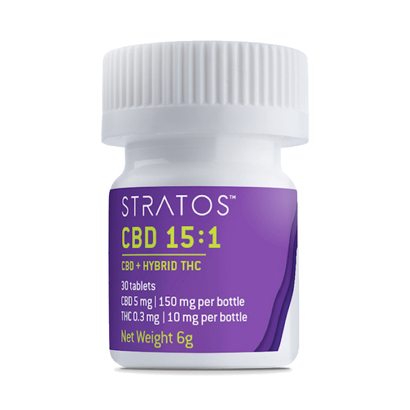 Stratos Tablets Cbd 15:1 160mg