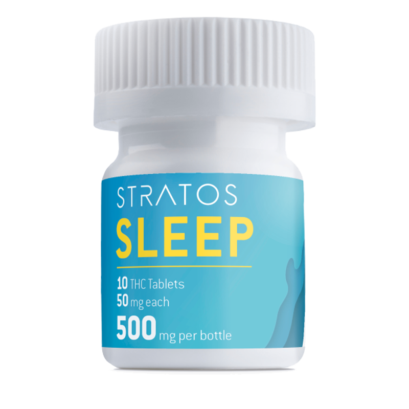 Stratos Thc Sleep Tablets 500mg
