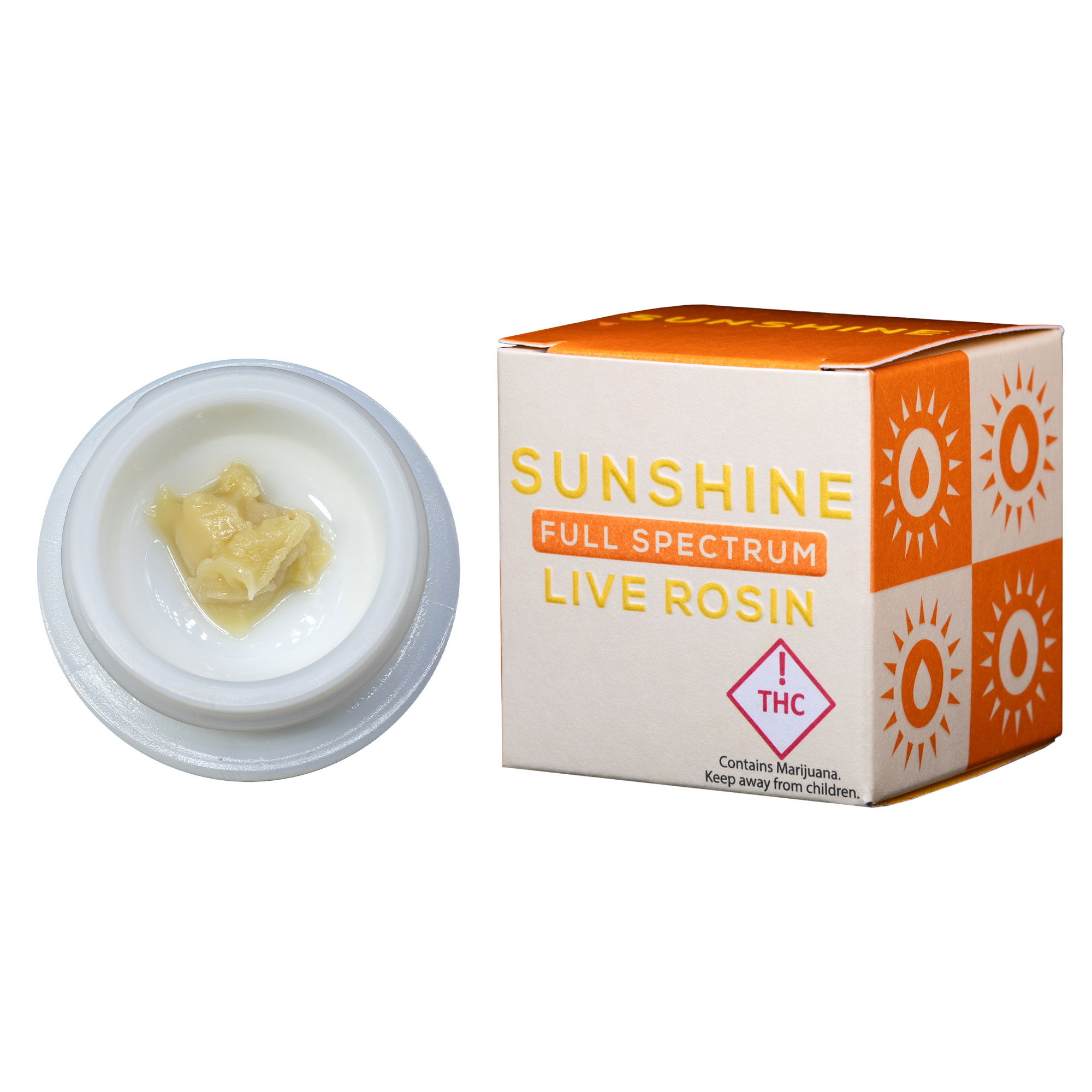 Sunshine Full Spectrum Live Rosin Sativa 1g