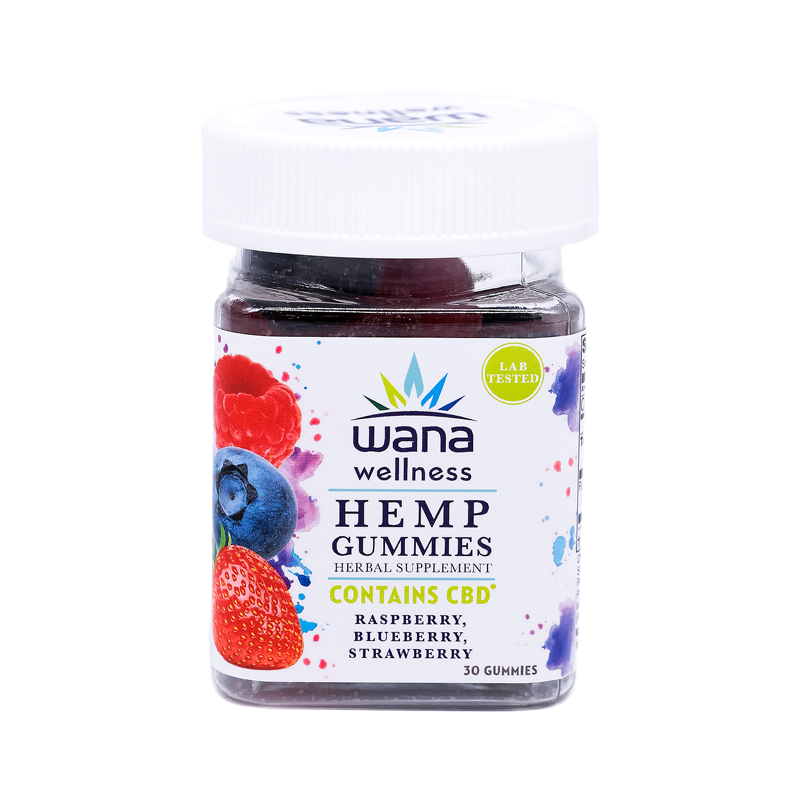 Wana Wellness  Mixed Berry Gummies