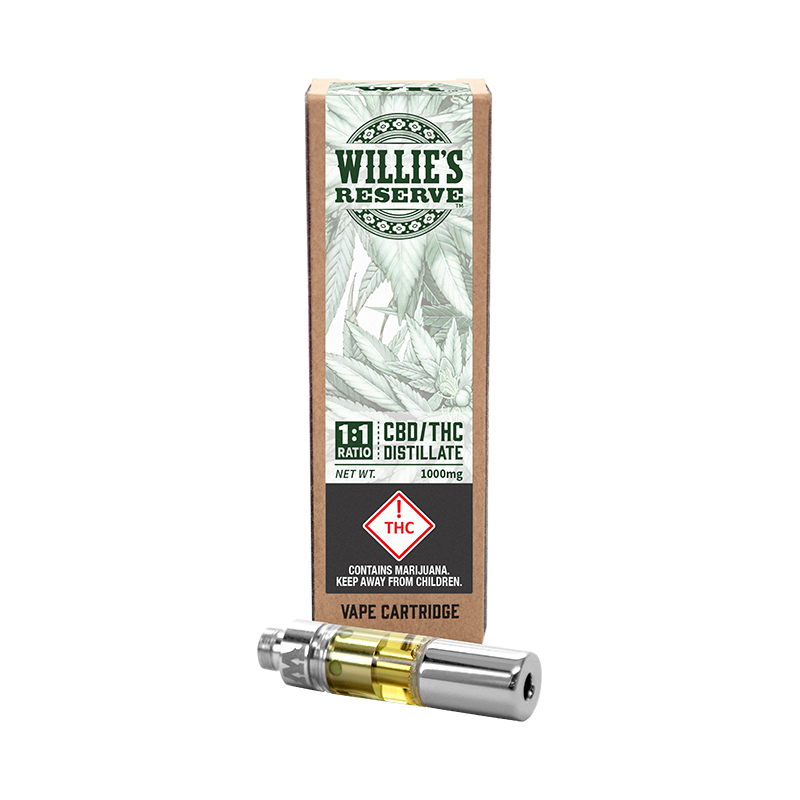 Willie's Reserve 1:1 Cartridge 1g