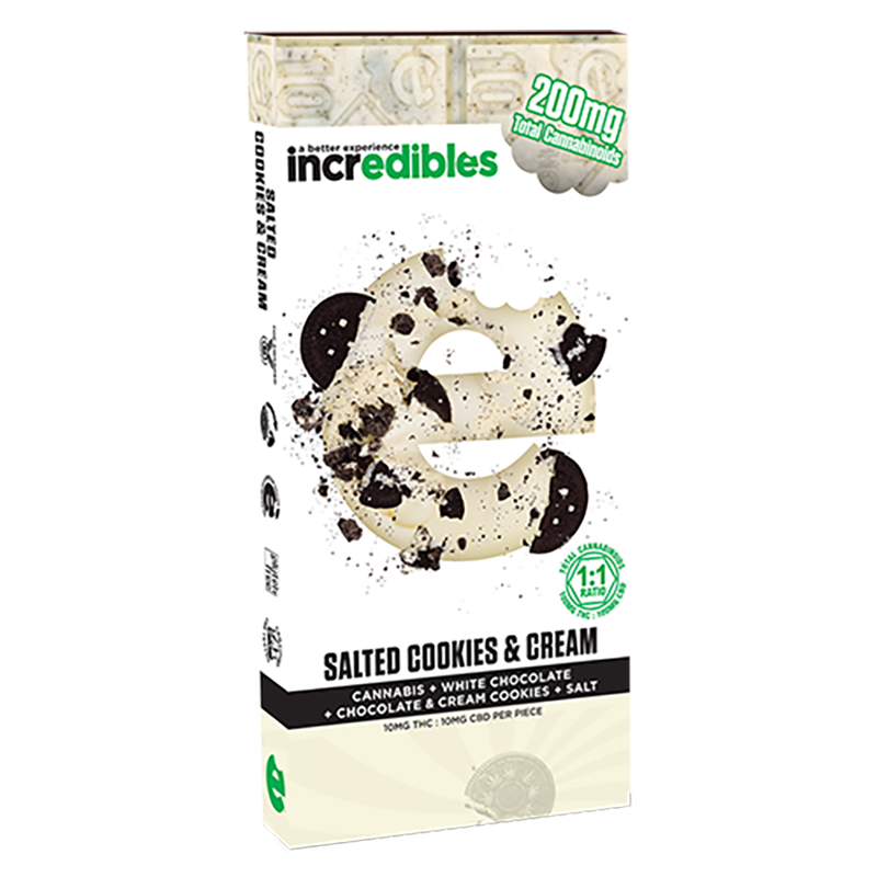 Incredibles Cookies & Cream Cbd Bar 100mg