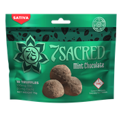 7 Sacred Mint Choco Truffles Sativa 100mg