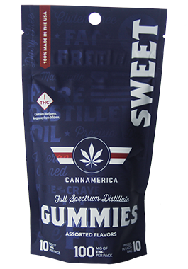 Cannamerica Sweet Gummies 100mg