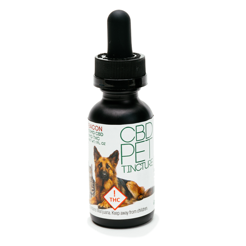 Pet Tincture Bacon Cbd 50mgthc 1mg